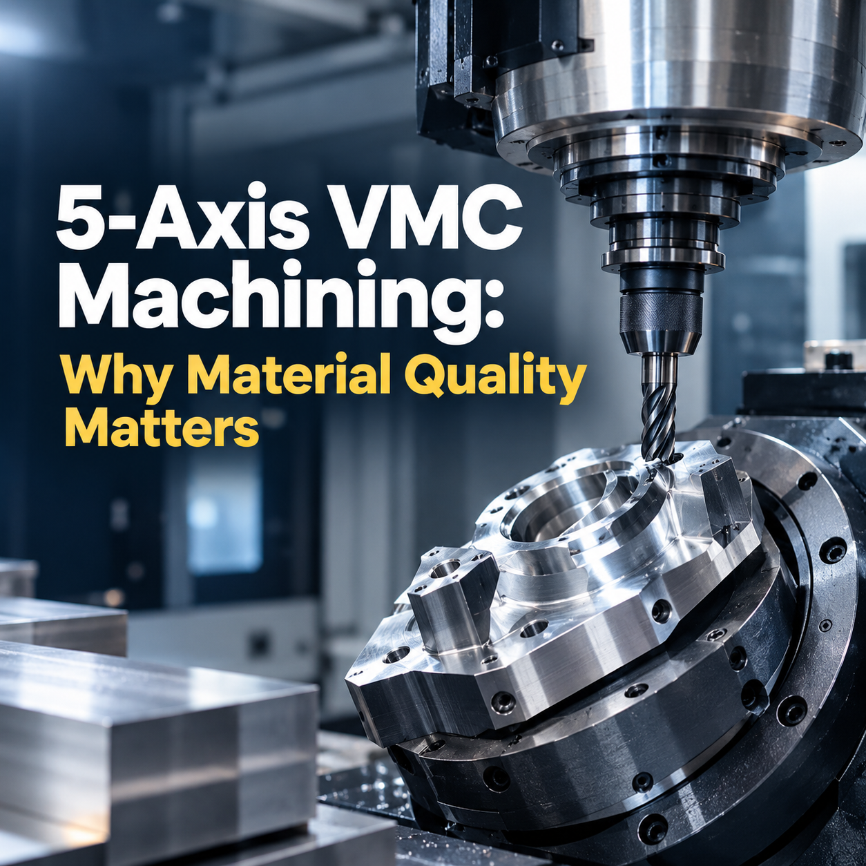 5-Axis VMC Machining: Why Material Quality Matters