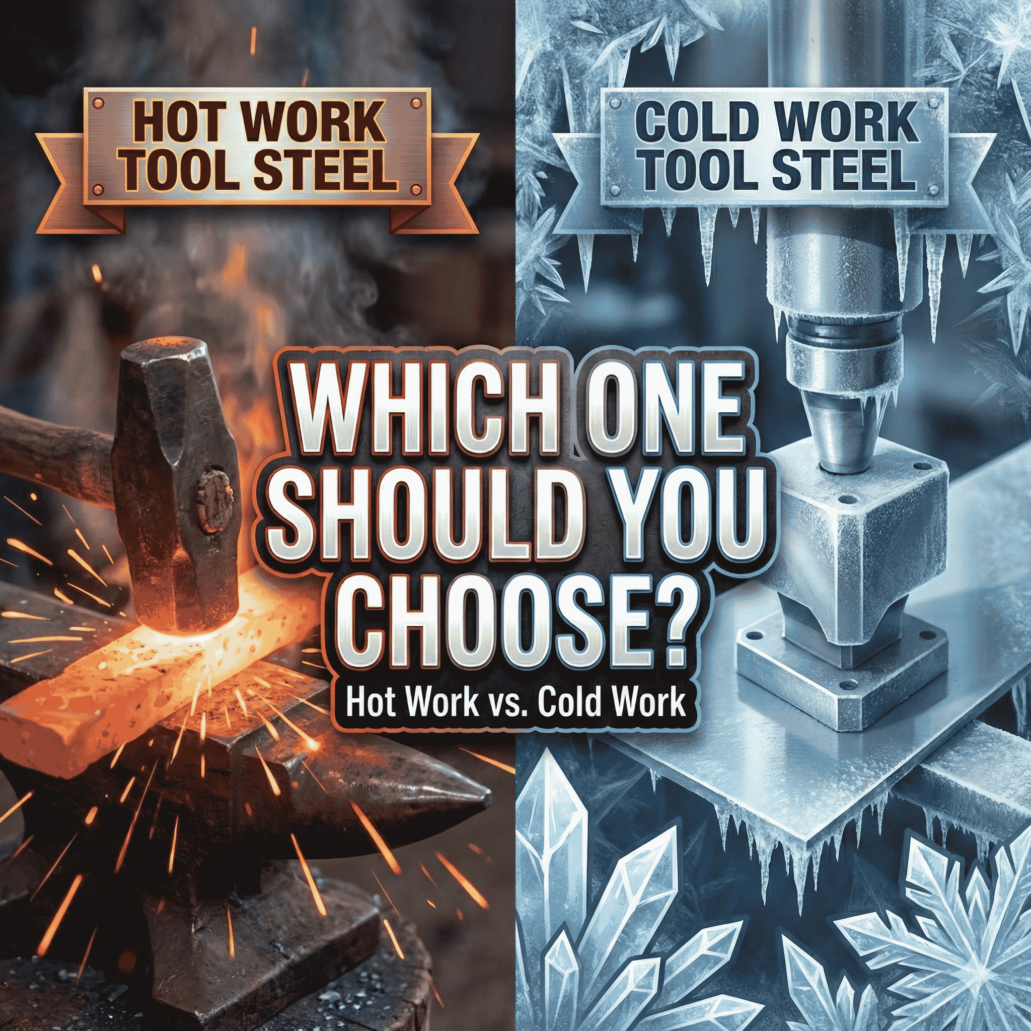 Hot Work vs. Cold Work Tool Steel: Which One Should You Choose?