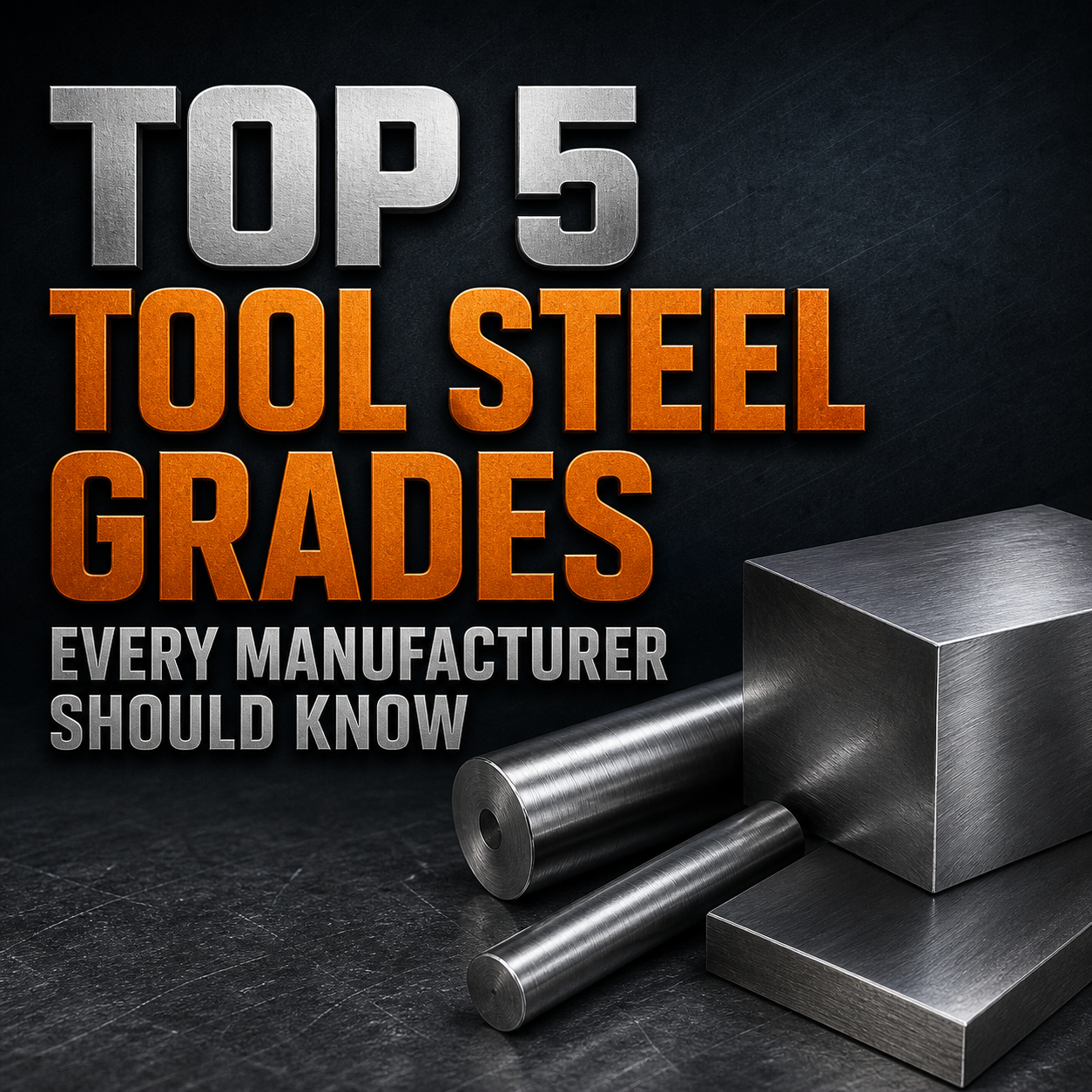 Top 5 Tool Steel Grades Every Manufacturer Should Know