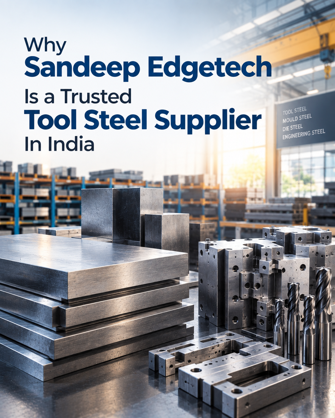 Why Sandeep Edgetech Is a Trusted Tool Steel Supplier in India